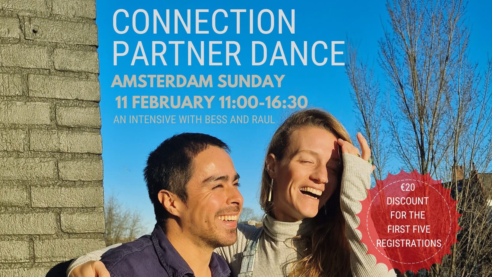 CONNECTION PARTNER DANCE Intensive by Bess & Raul - Amsterdam