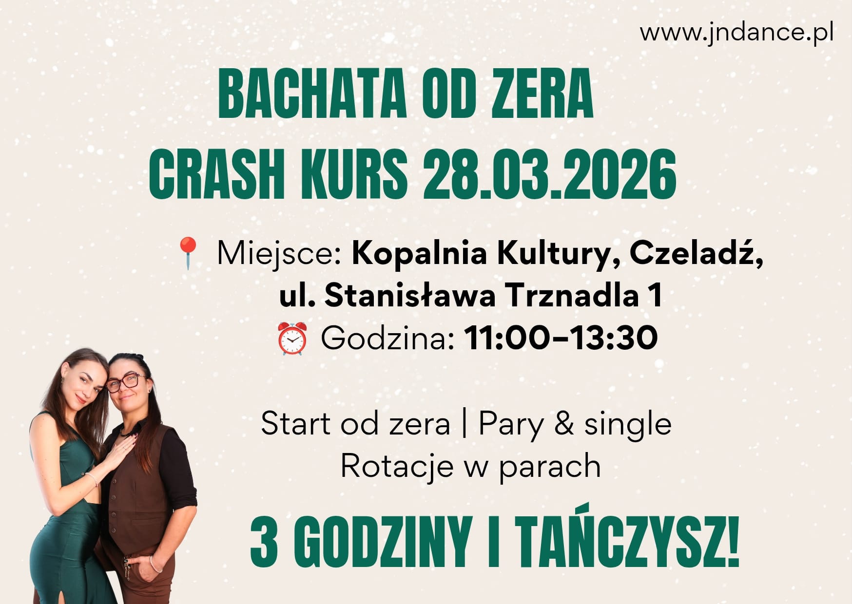 Bachata od zera Crash Kurs Dla Singli i Par