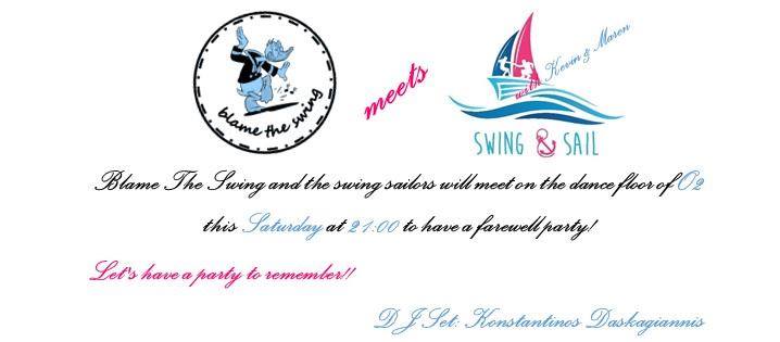 Blame The Swing meets Swing’n’Sail @O2
