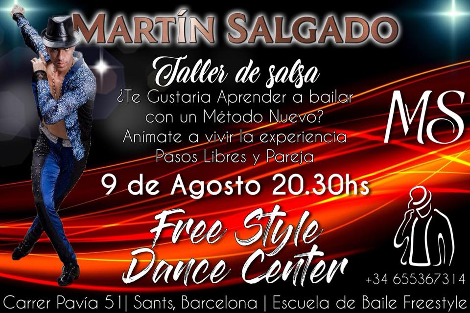 Taller de Salsa y Mambo en Barcelona.