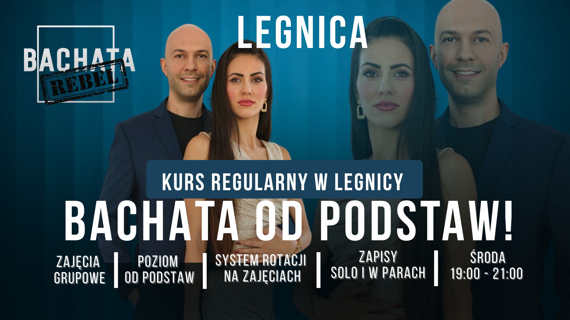 Bachata od Podstaw w Legnicy - Kurs Regularny z Profesjonalnymi Instruktorami