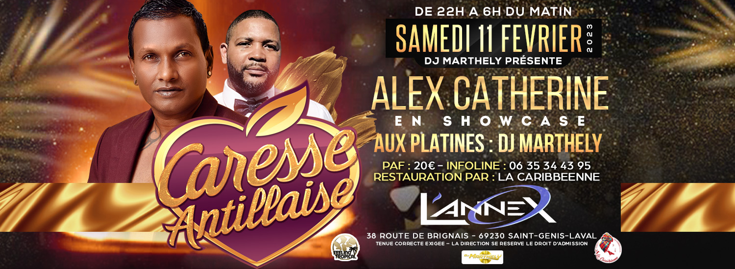 CARESSE ANTILLAISE avec ALEX CATHERINE