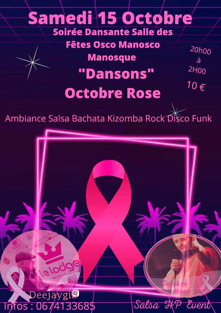 Dansons Octobre ROSE