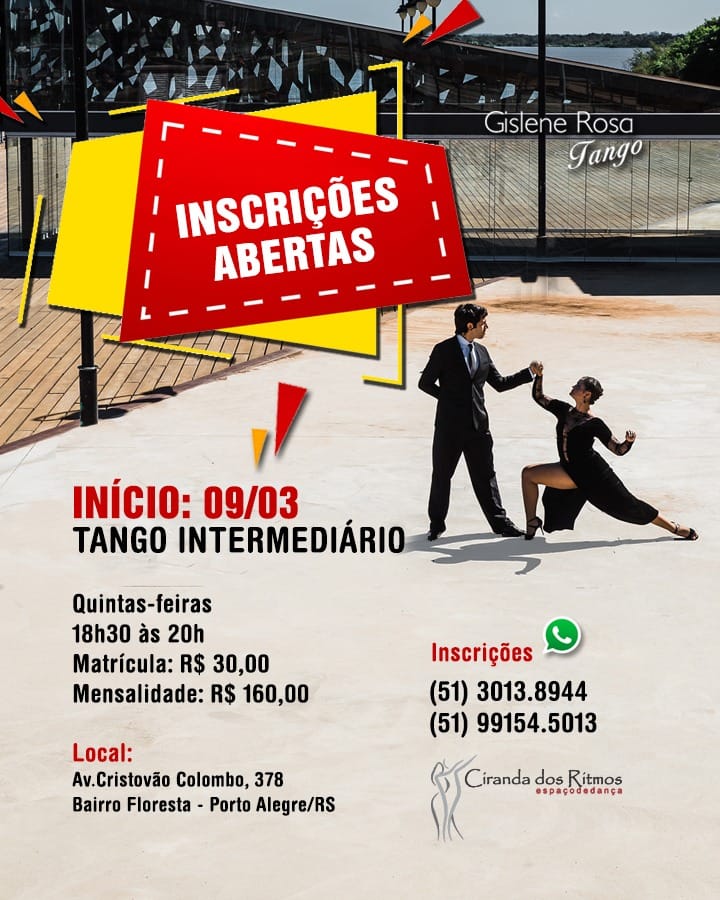 Nova Turma - Tango Intermediário