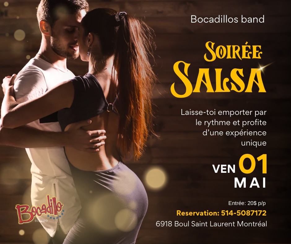 Salsa & Cumbia night Bocadillos Band