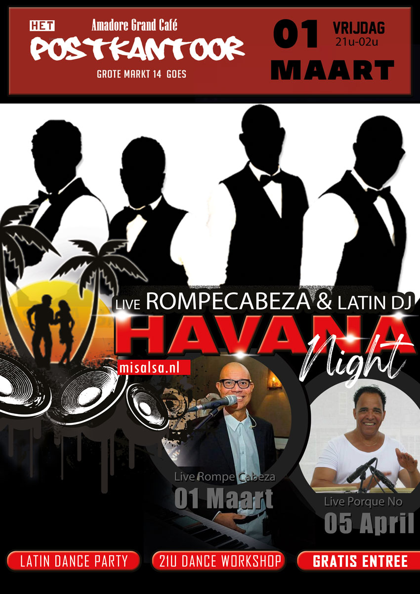 Havana Night • Live Rompecabeza • Postkantoor Goes