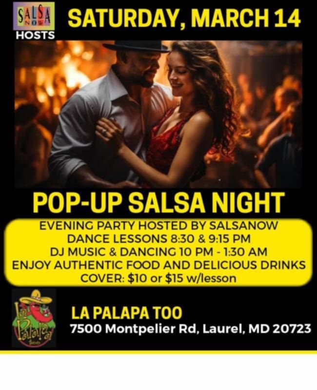 POP-UP SALSA NIGHT