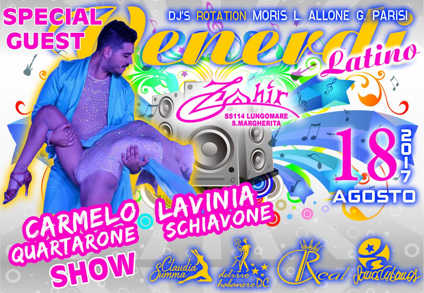♫♪ IL Venerdi' Latino Messinese in SALSA SABOR ♫♪ Zahir