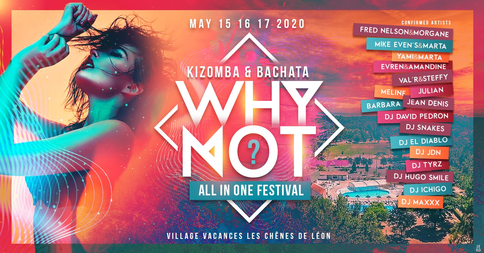 Whynot Festival - Bachata & Kizomba - 15 16 17 May 2020