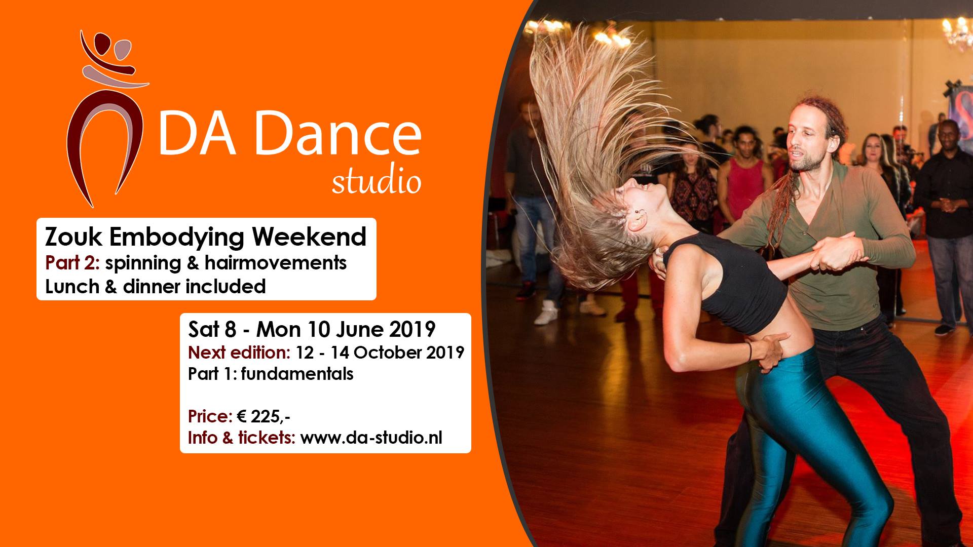 Embodying weekend hairmovements (part2) 8-10 june 2019