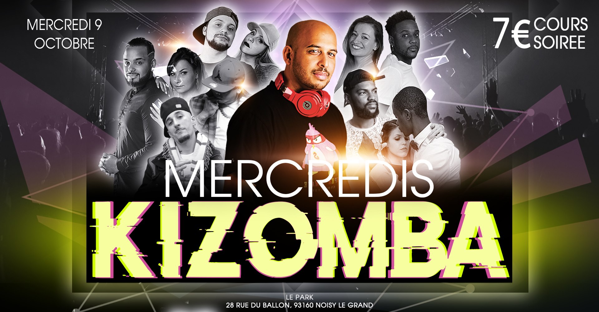 Mercredi 9 octobre Kizomba Semba Urban Spe Dcc