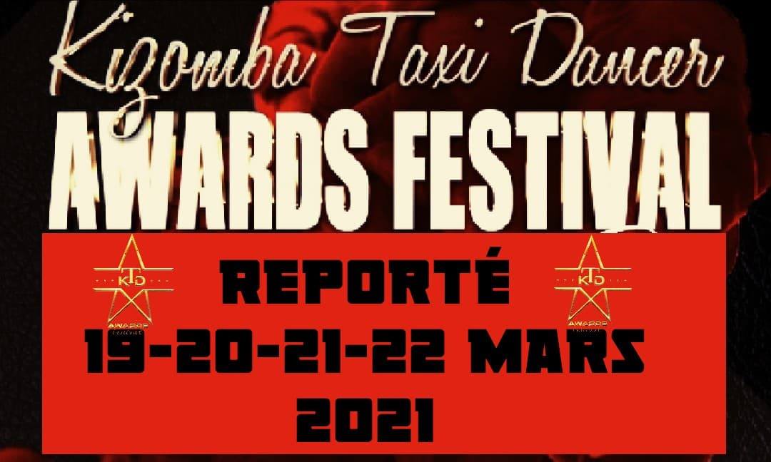 Kizomba Taxi Dancers Awards Festival - Reporté en 2021