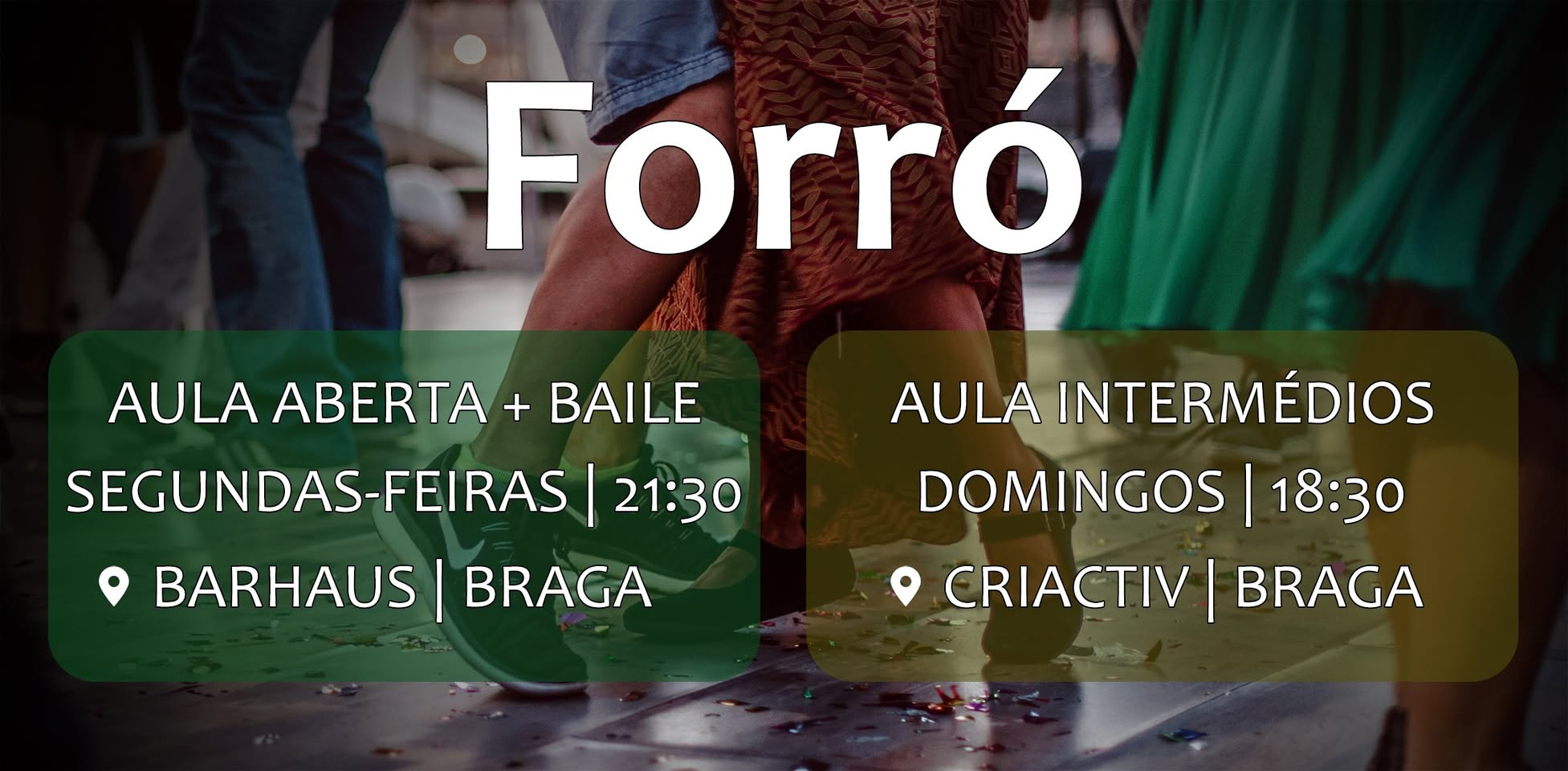 Aula Aberta + Baile de Forró