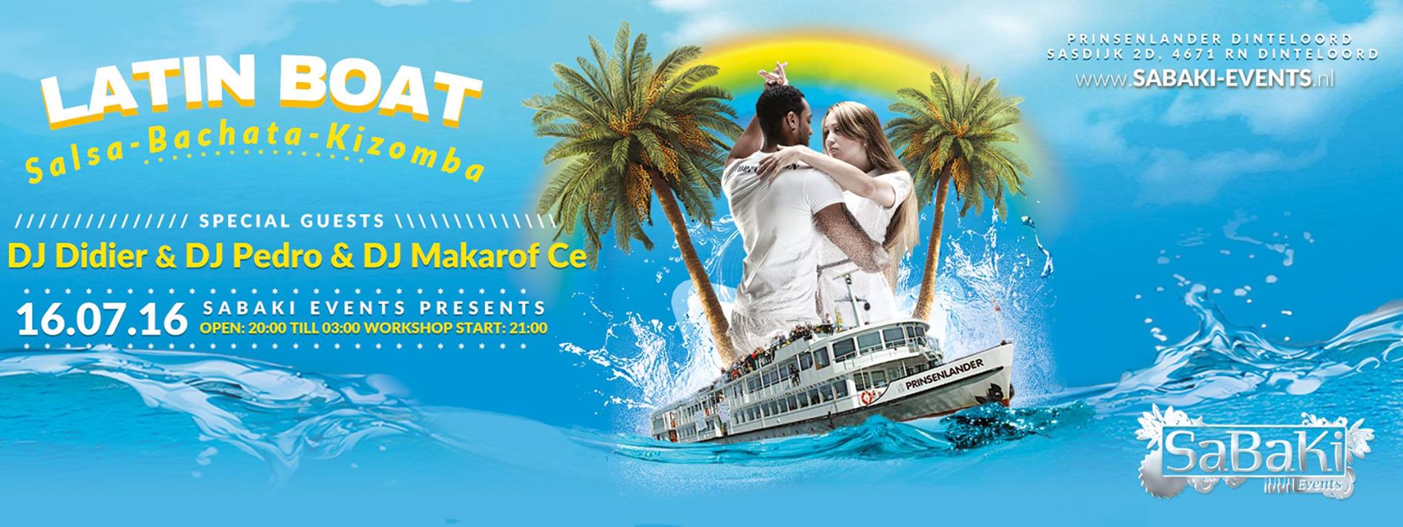 LATIN BOAT: Salsa & Bachata & Kizomba - Sabaki