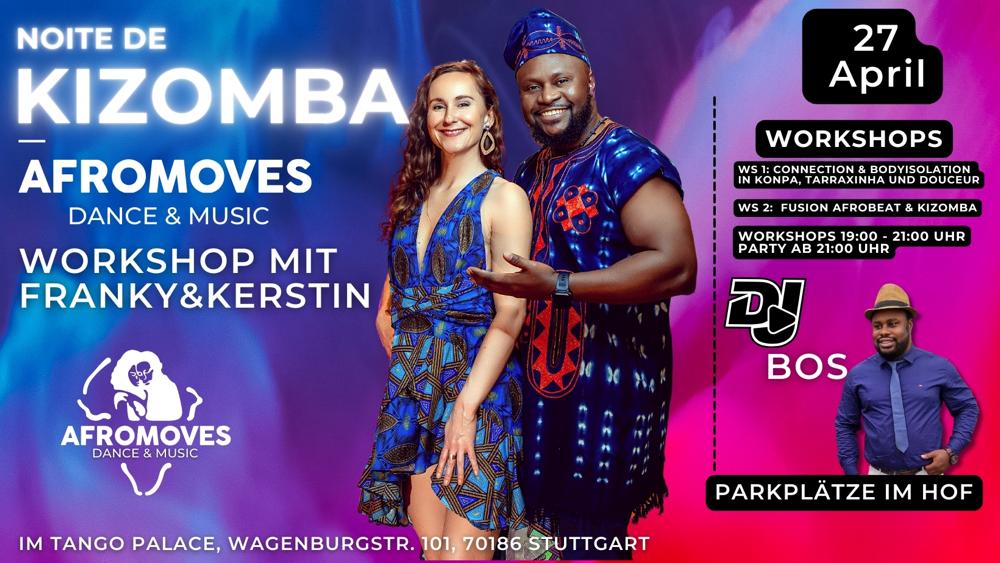 NOITE de KIZOMBA - WS & Party - April Edition