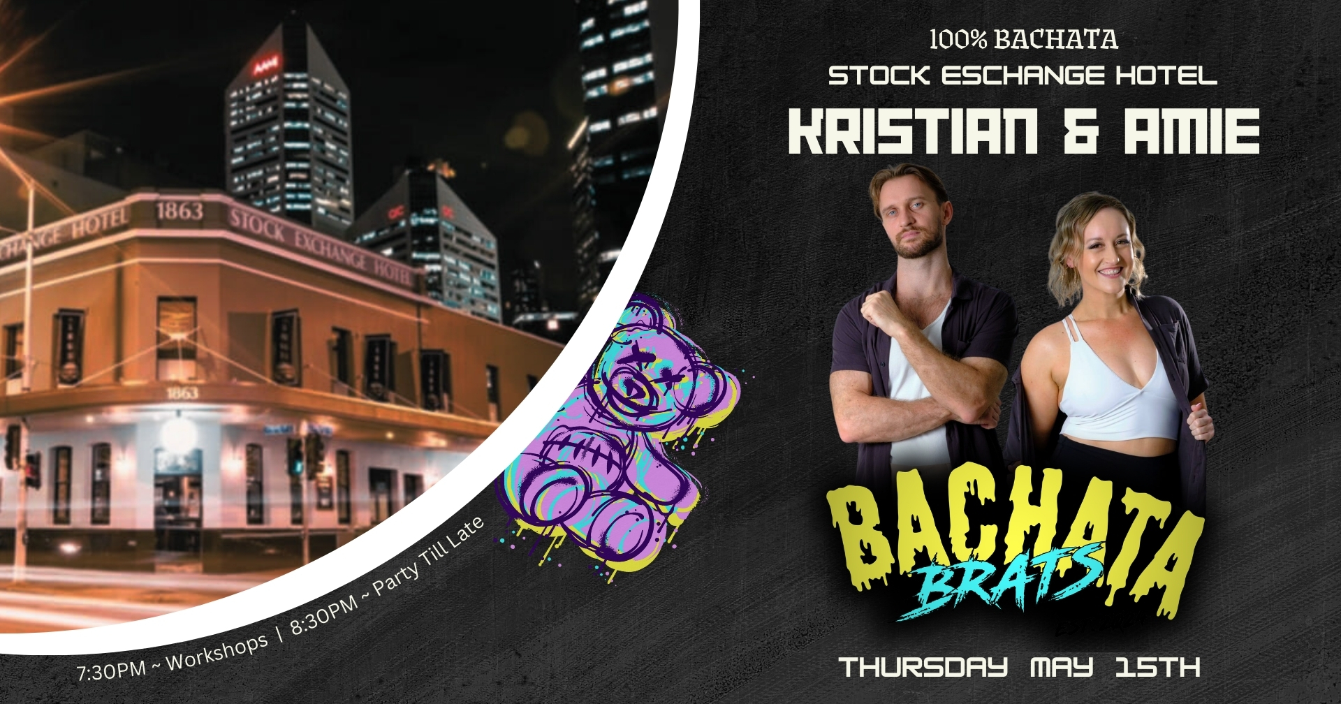 KRISTIAN & AMIE get Bratty ~ 100% BACHATA Party