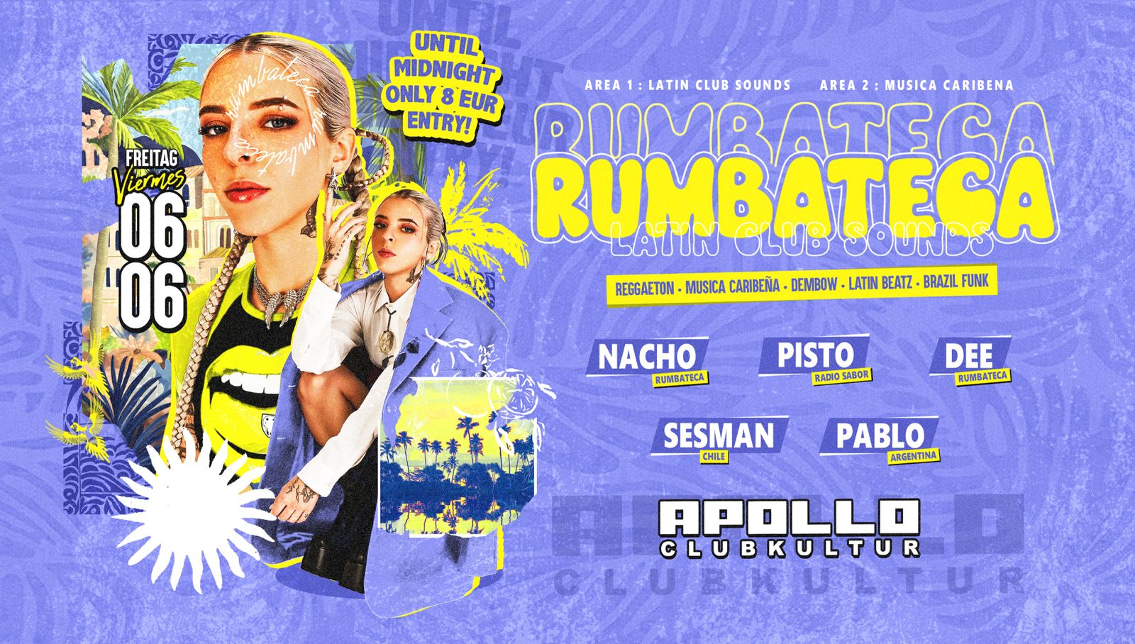 FR 06.06 • RUMBATECA • Latin Club Sounds • Club Apollo Aachen
