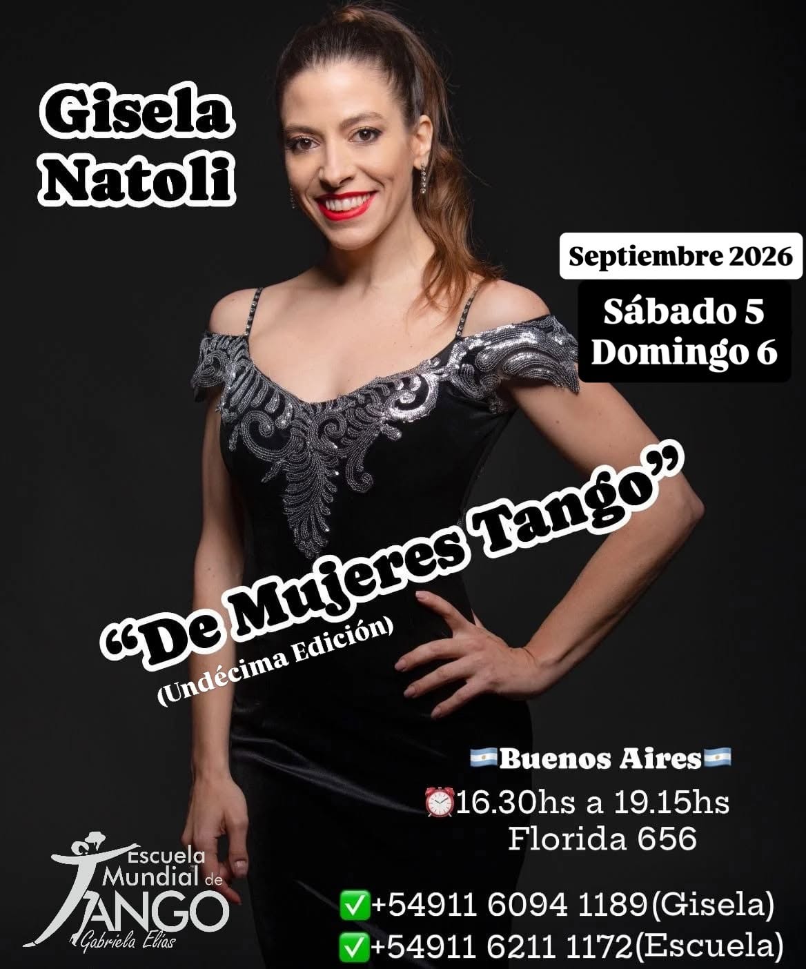 Gisela Natoli- “De Mujeres Tango” (Undécima edición)❤️