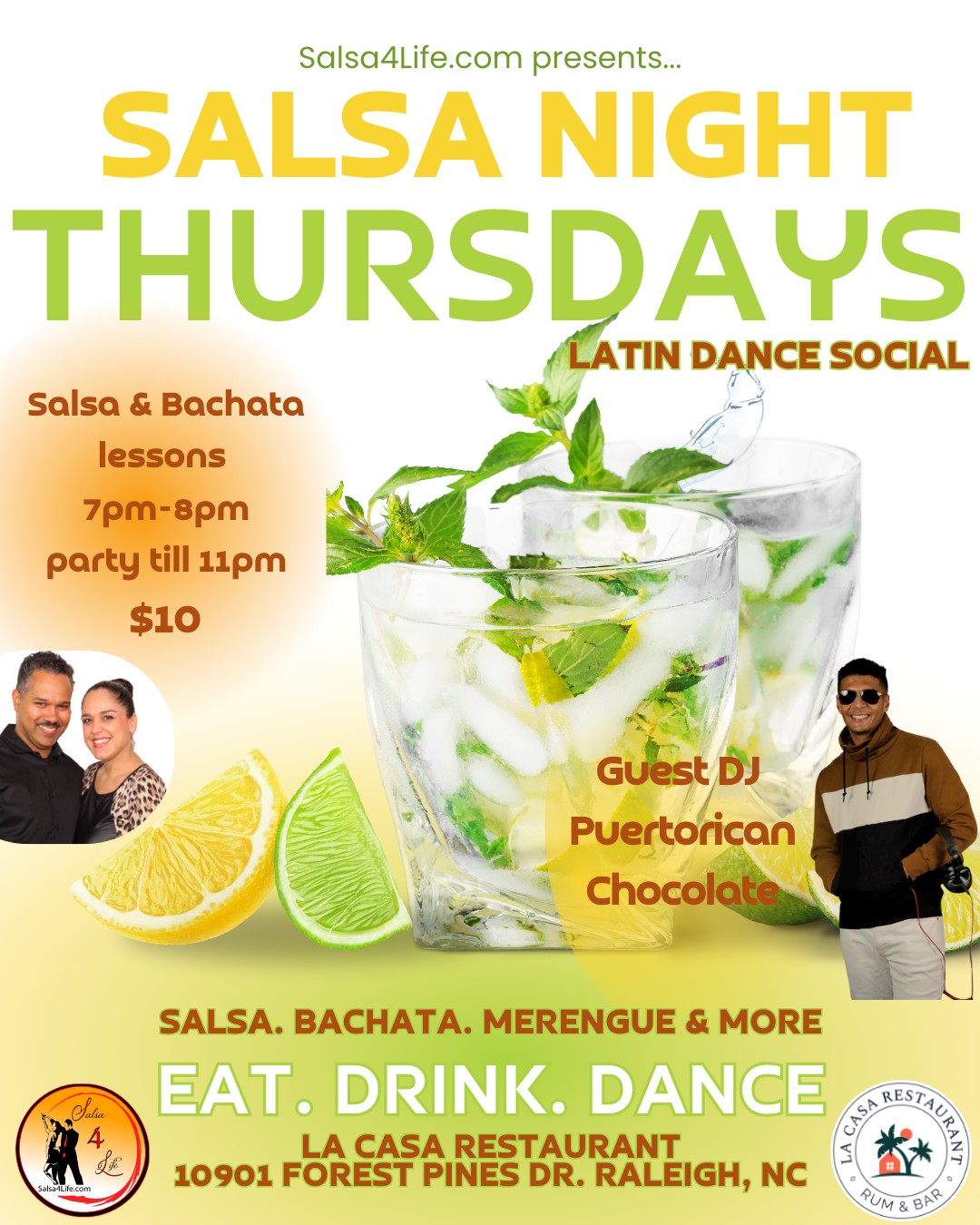 Salsa Night Thursdays - Latin Dance Social