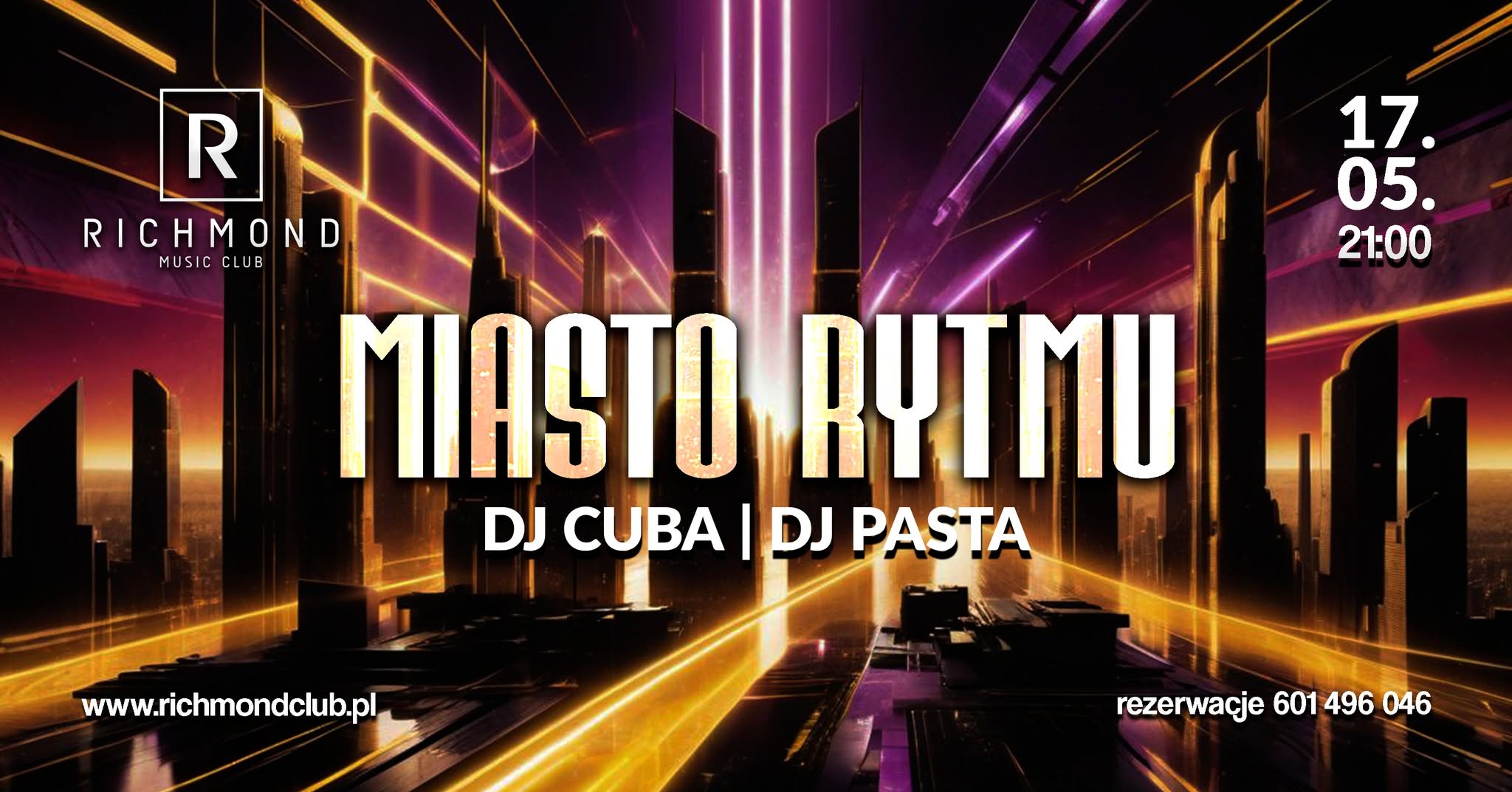 Miasto Rytmu Wejdź w rytm nocy! 🎶 - DJ CUBA & DJ PASTA