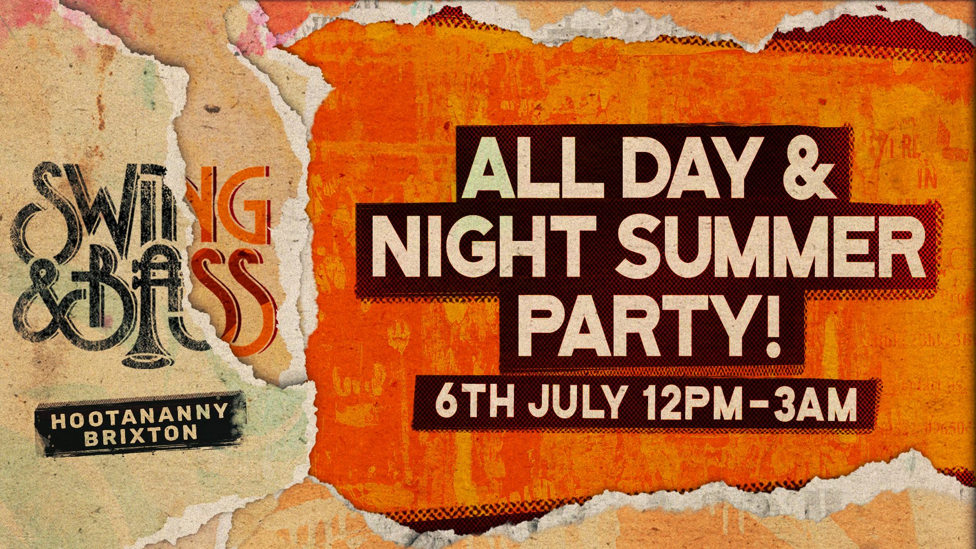 Swing & Bass: All Day & Night Summer Party! (15 hours of music)