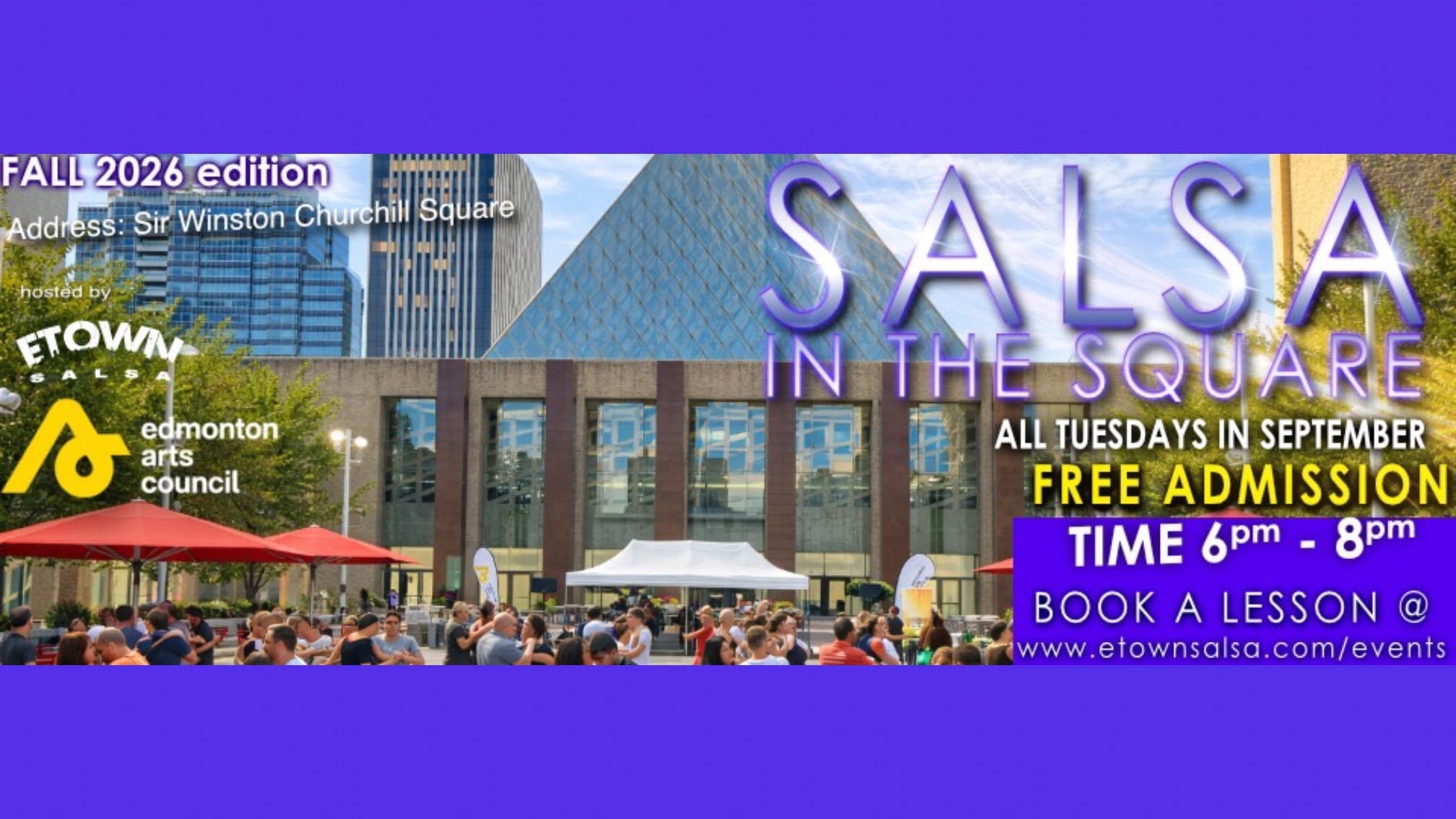 SALSA IN THE SQUARE! FREE ADMISSION