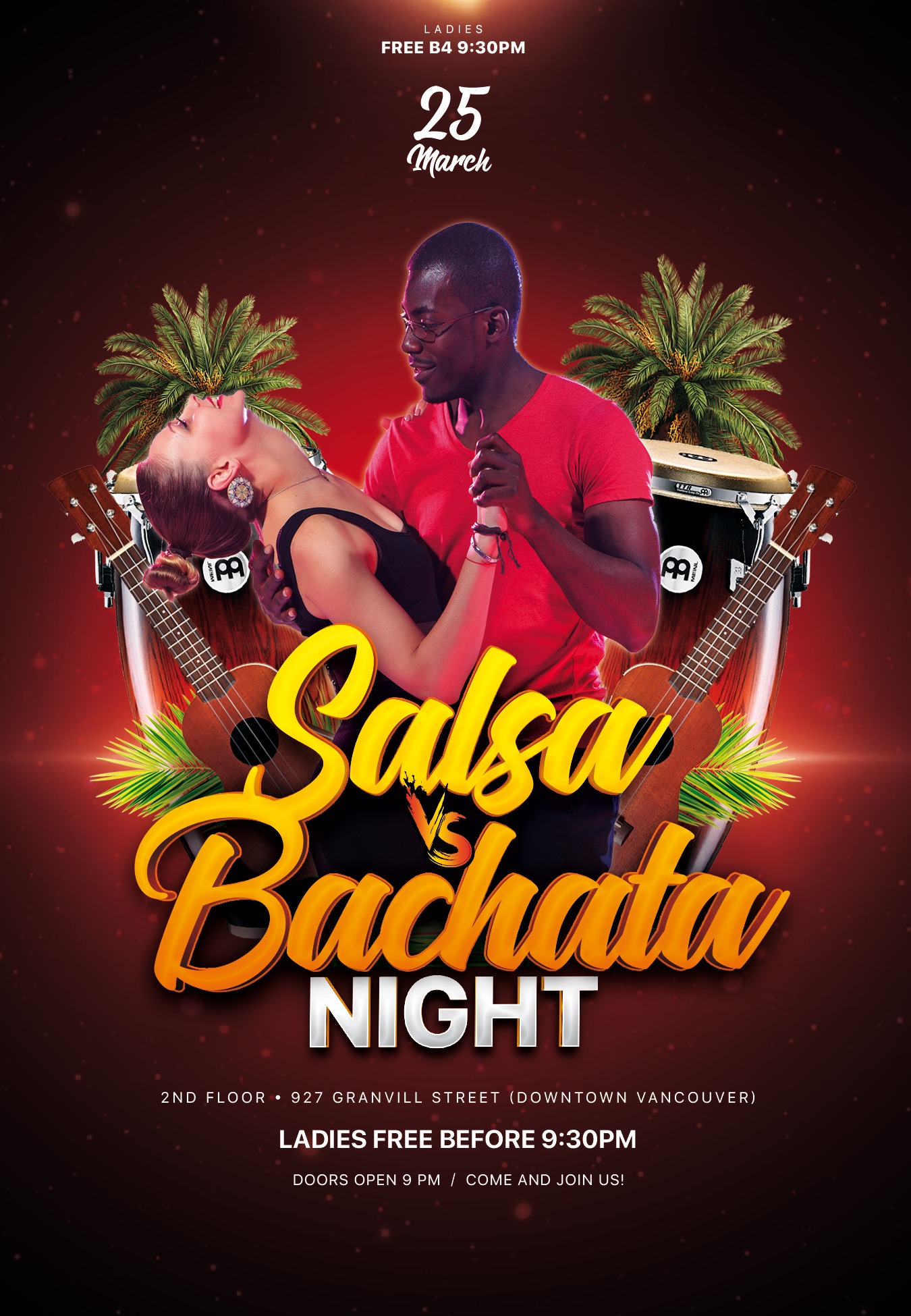 Salsa vs Bachata Friday !!!! Bailamos Otra Vez!!!