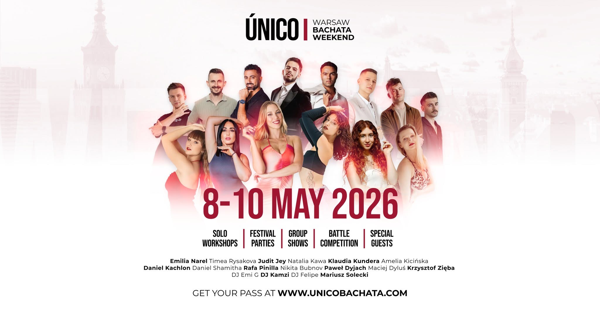 Único Bachata Weekend 8-10.05.2026! ❤️