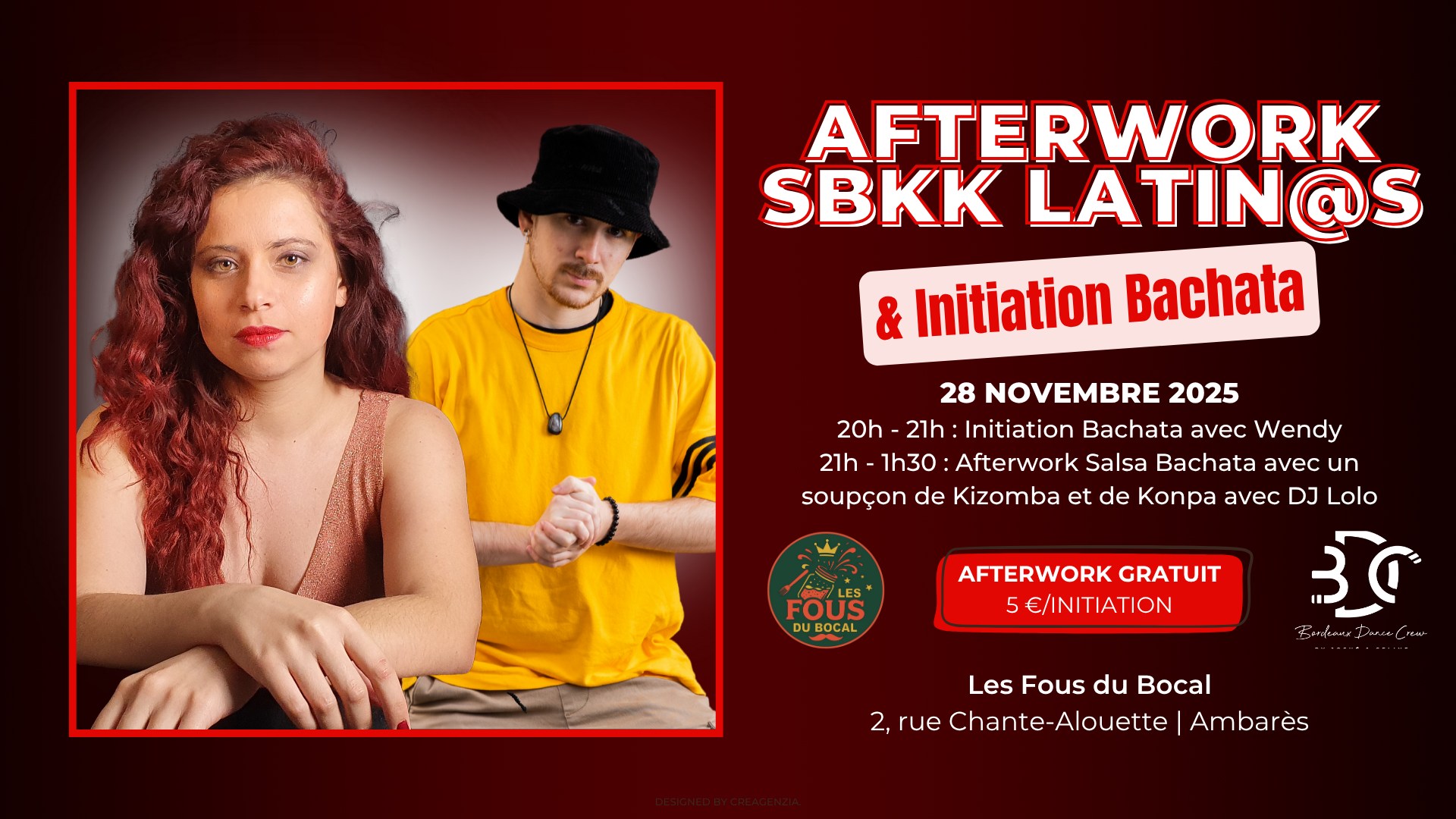 Afterwork SBkk Latin@s Et Initiation Bachata