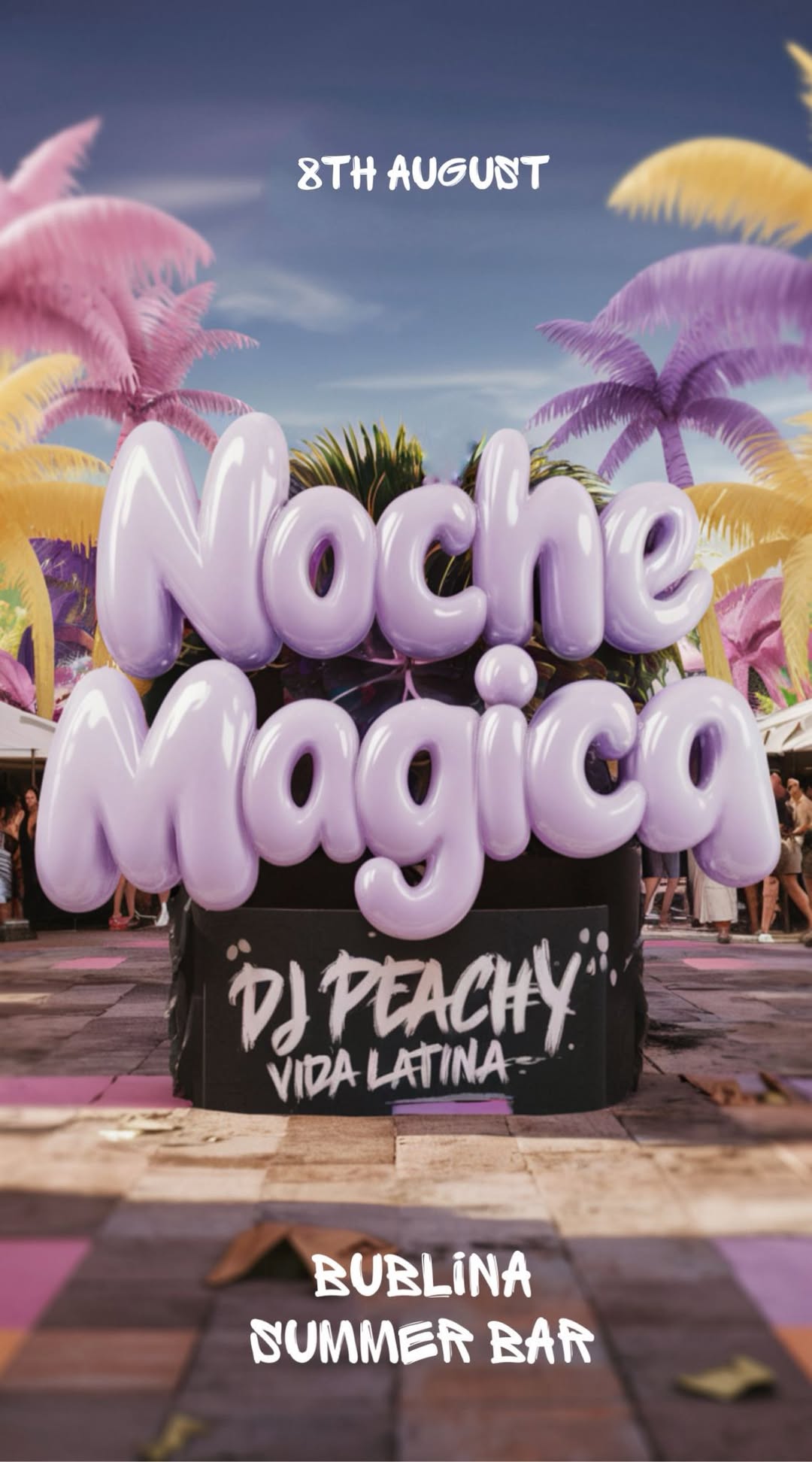 NOCHE MAGICA - REGGAETON OPEN AIR