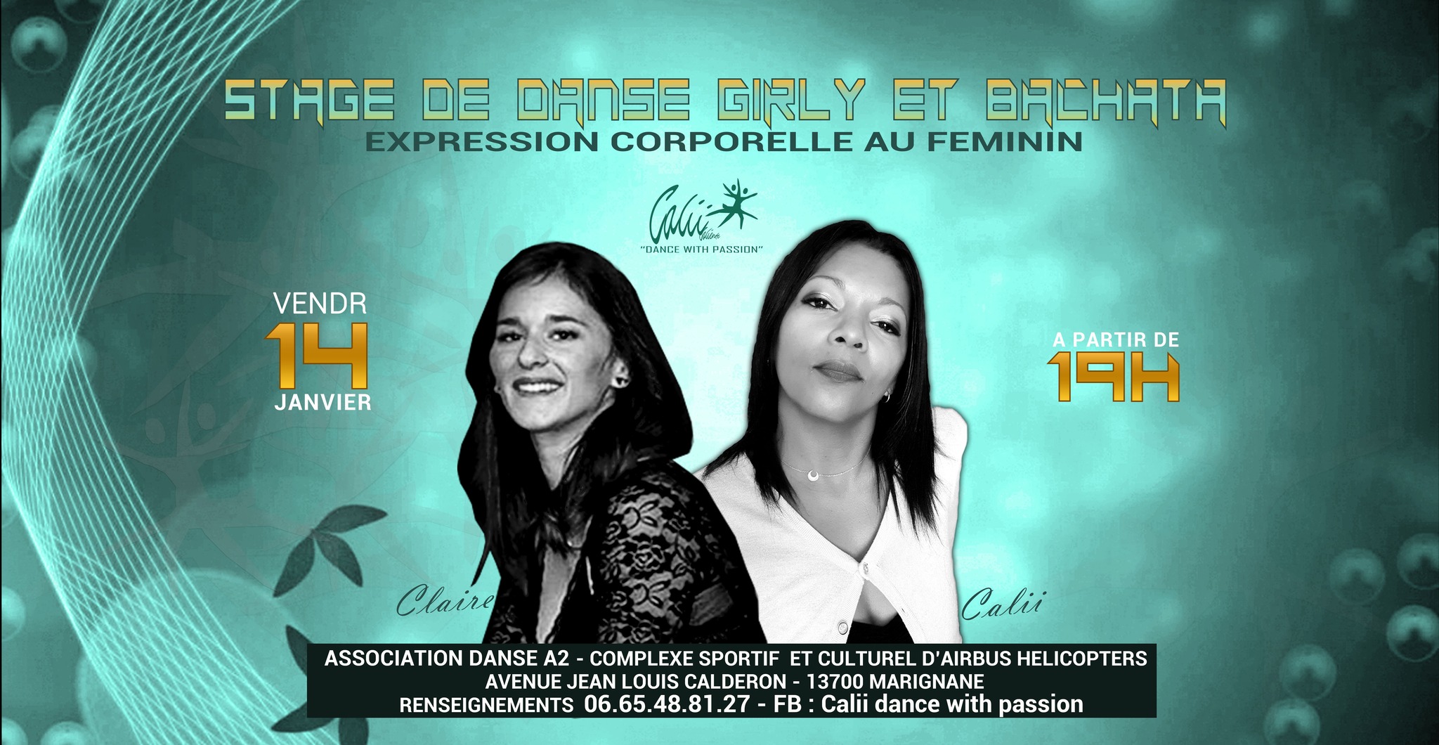 Stage de Danse Girly avec Calii et Claire