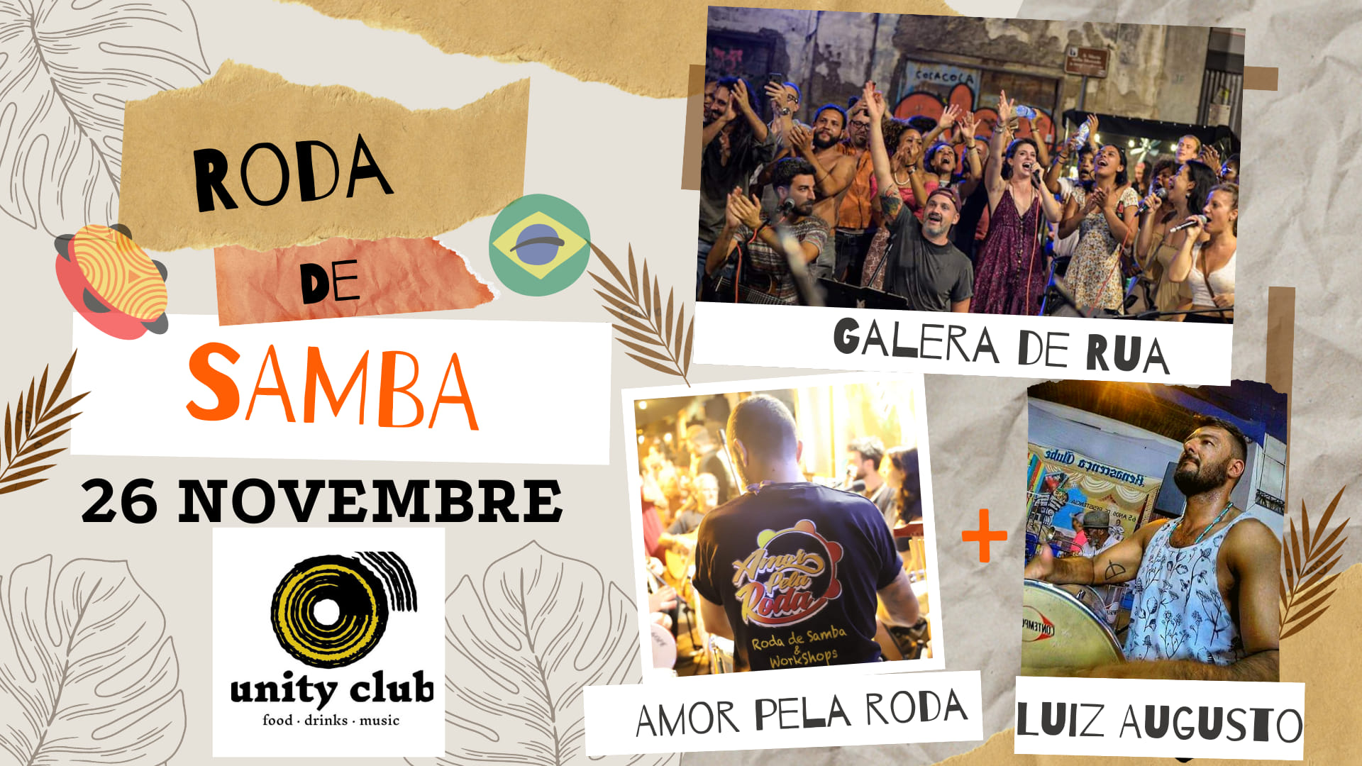 Roda de Samba @ Unity Club Napoli