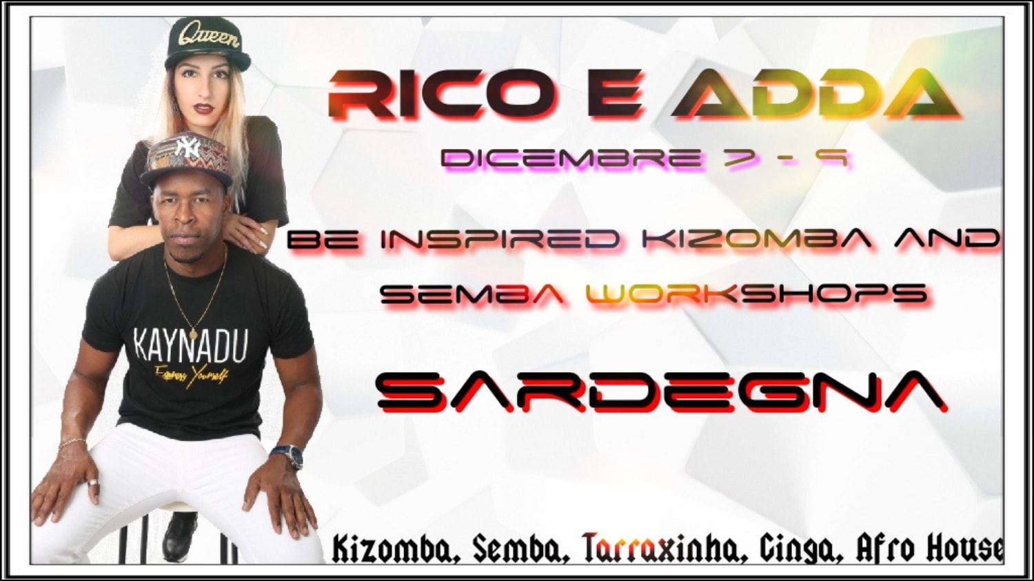 Be Inspired Kizomba E Semba Weekend con Rico E Adda - Sardegna