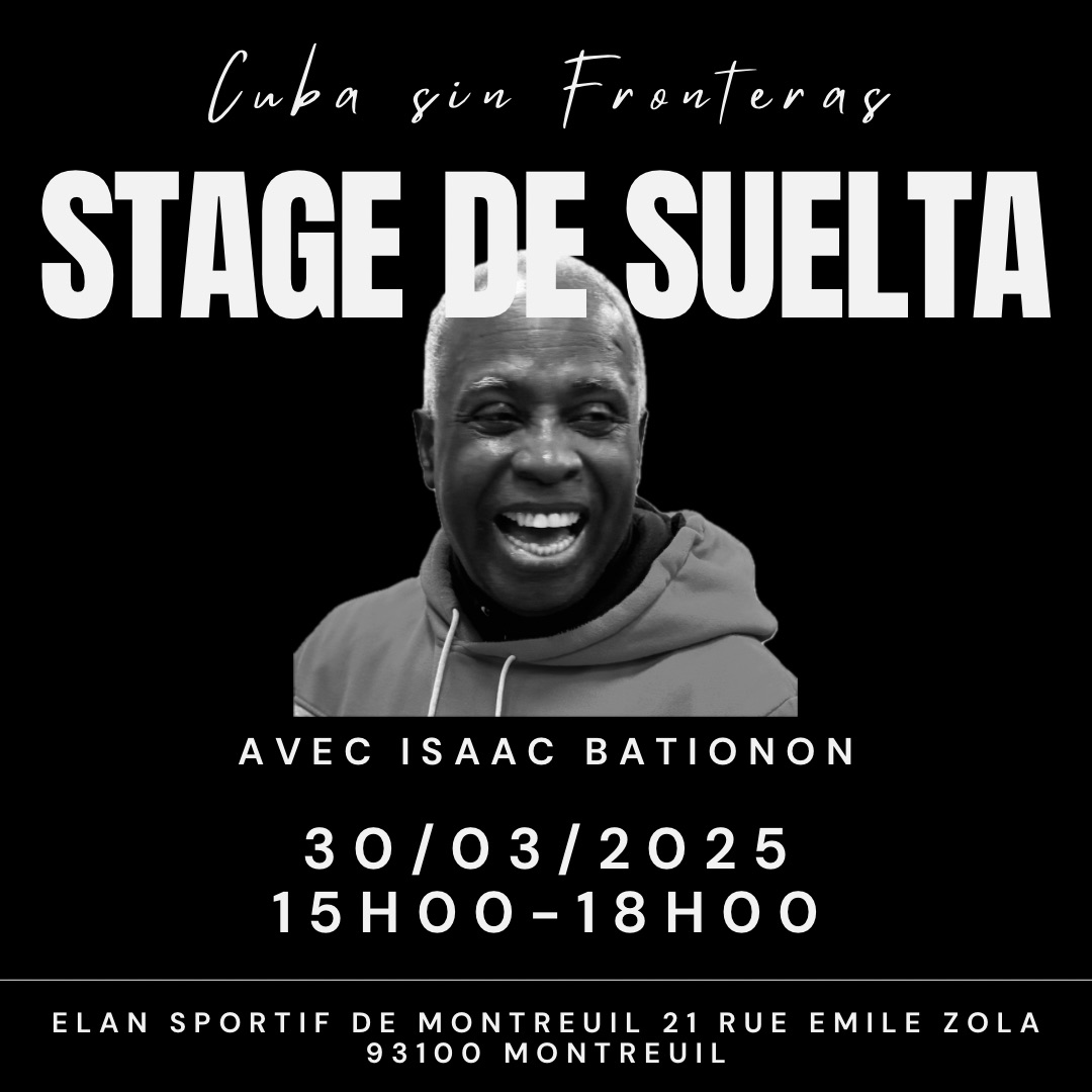Stage de suelta salsa avec Isaac Bationon - le retour