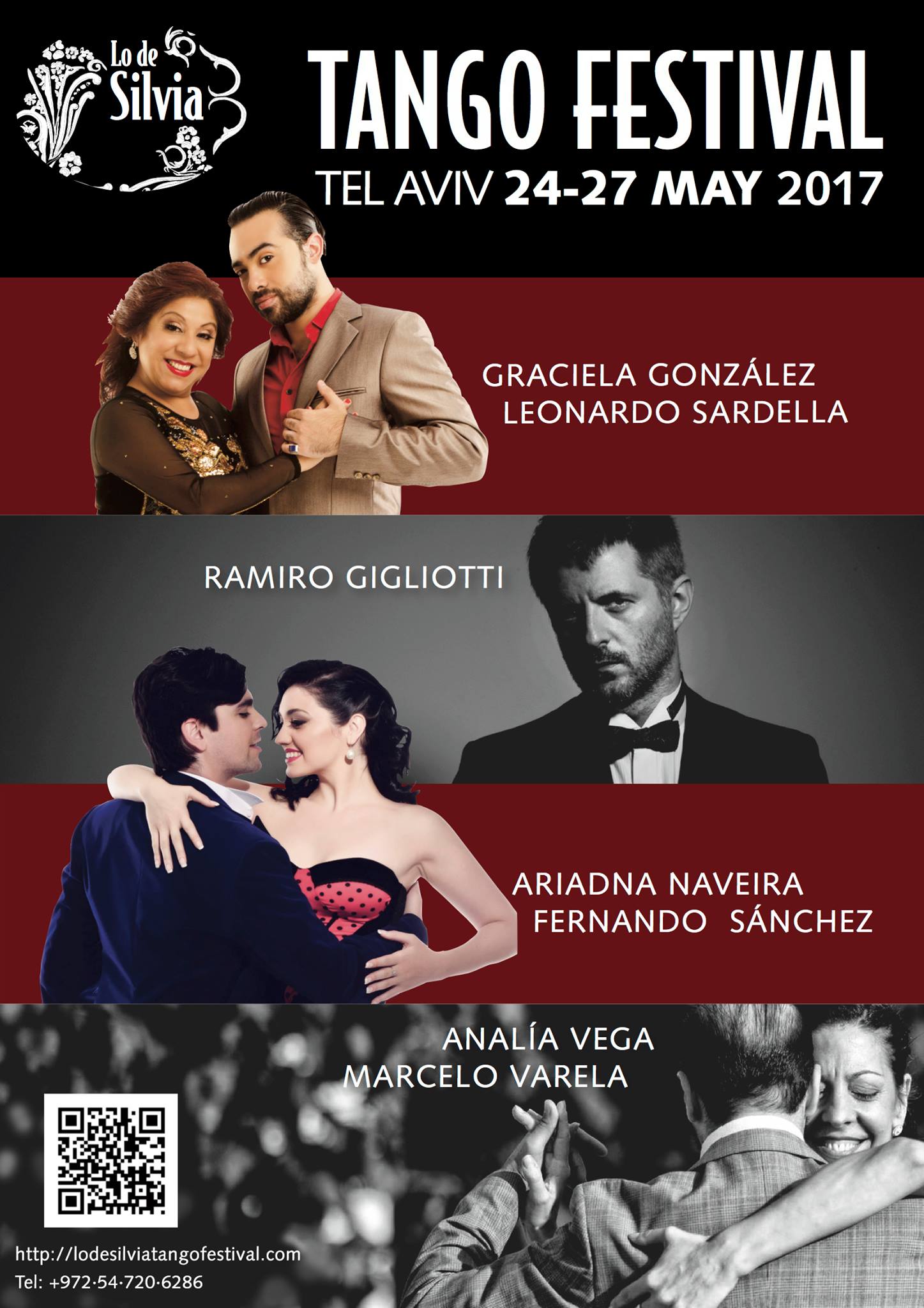 Lo de Silvia Tango Festival - Tel Aviv, 24-27.5.17