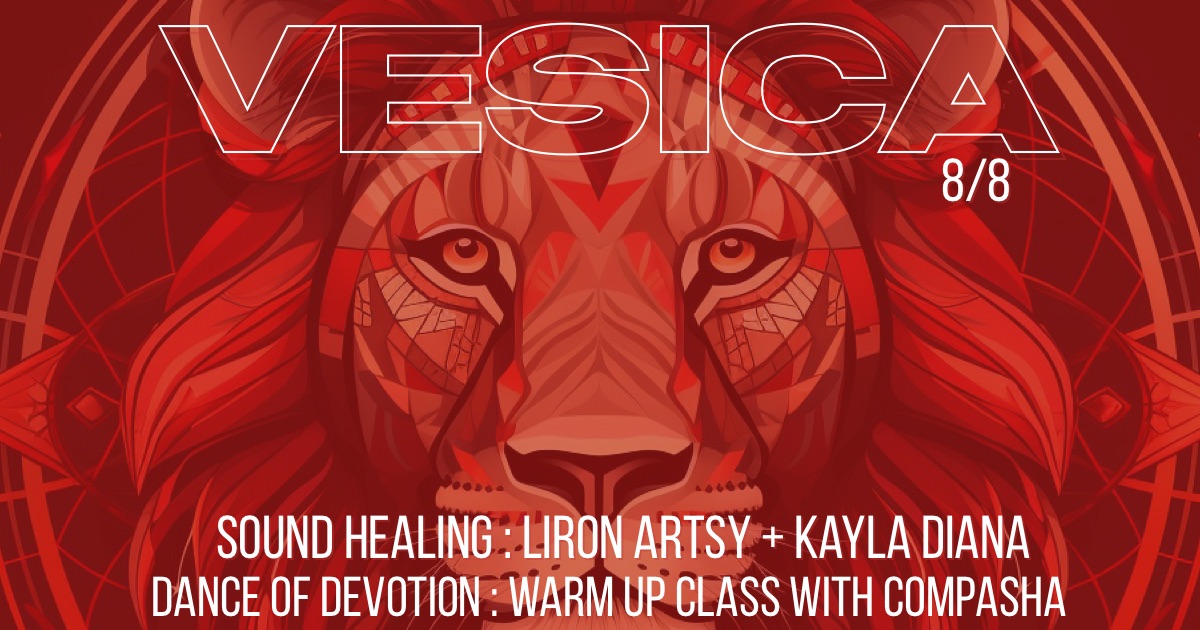 VESICA : Liron Artzi + Kayla Diana : Dance of Devotion warm up class with Compasha