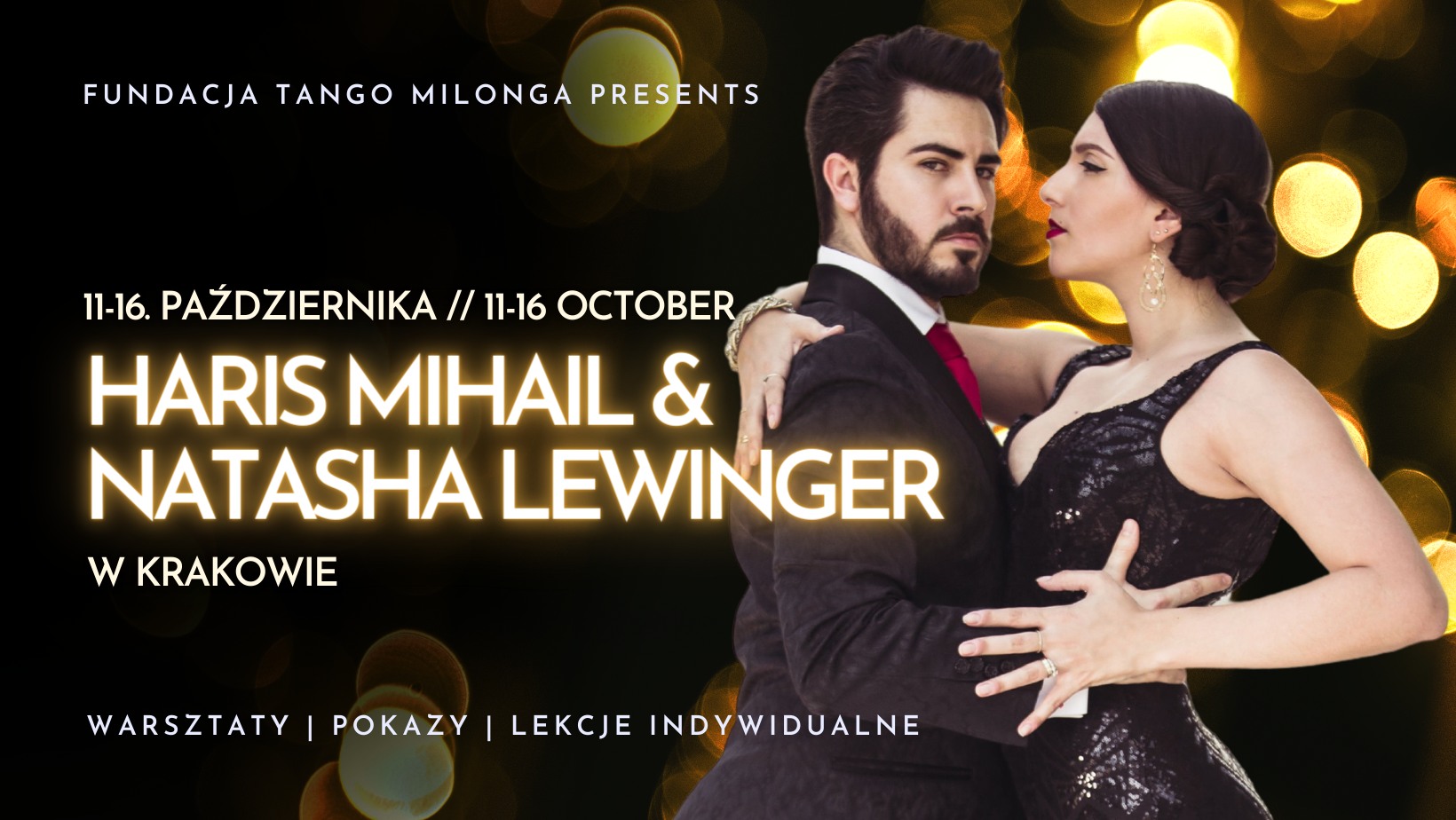 Natasha Lewinger & Haris Mihail w Krakowie