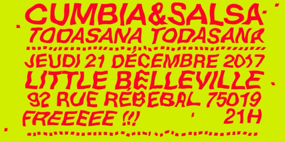 Cumbia et salsa avec todasana