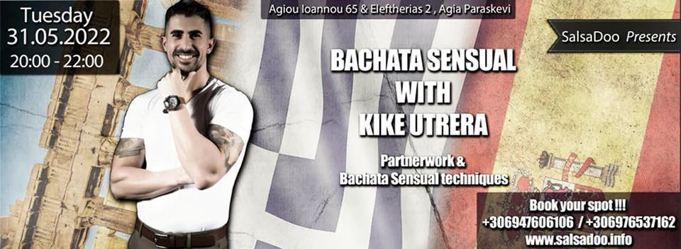 2ωρο Σεμινάριο Bachata με τον Kike Utrera