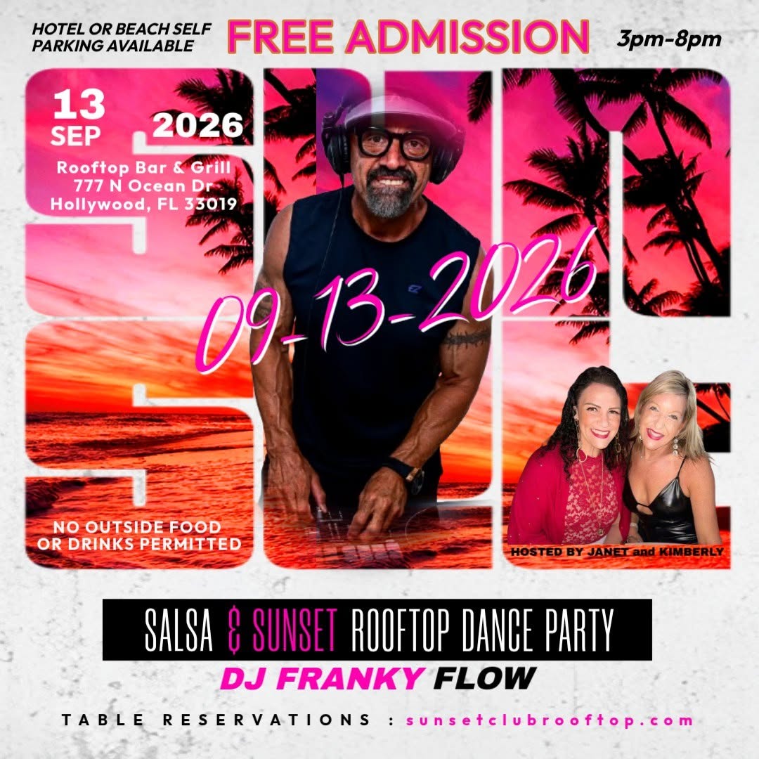Salsa & Sunset Rooftop Party