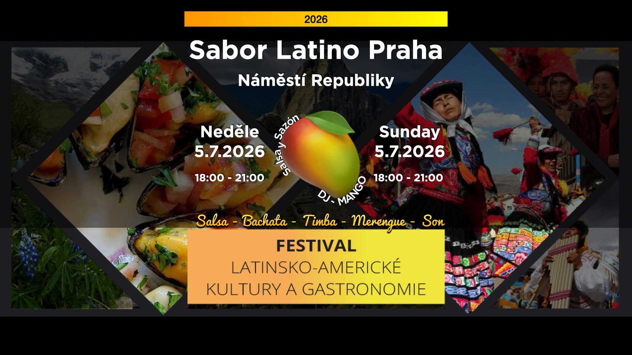 ☆Salsa Y Sazón ☆ DJ Mango 🥭 ☆ at Sabor Latino FREE ENTRY