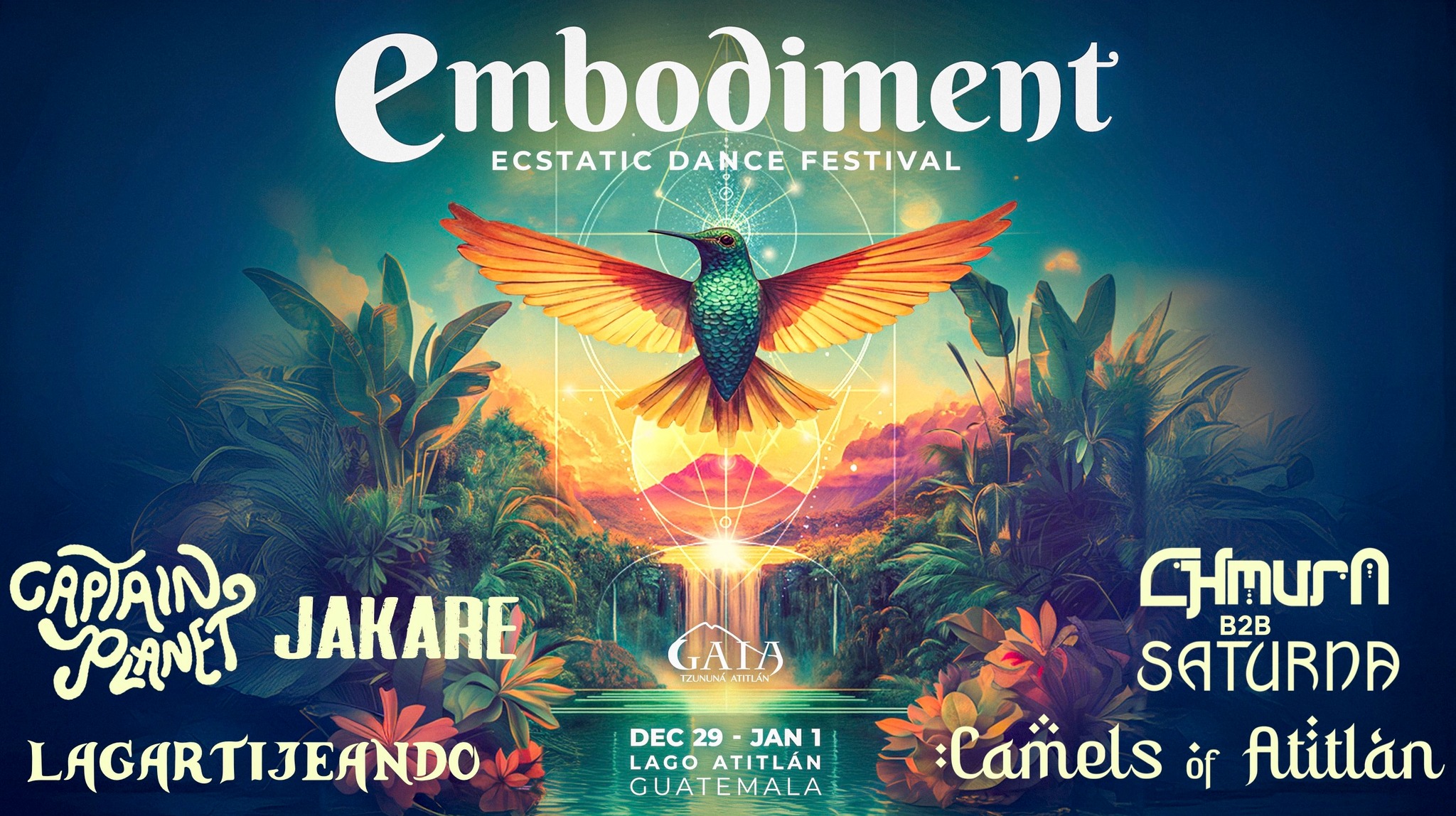 ❊ EMBODIMENT ❊ Ecstatic New Years Festival