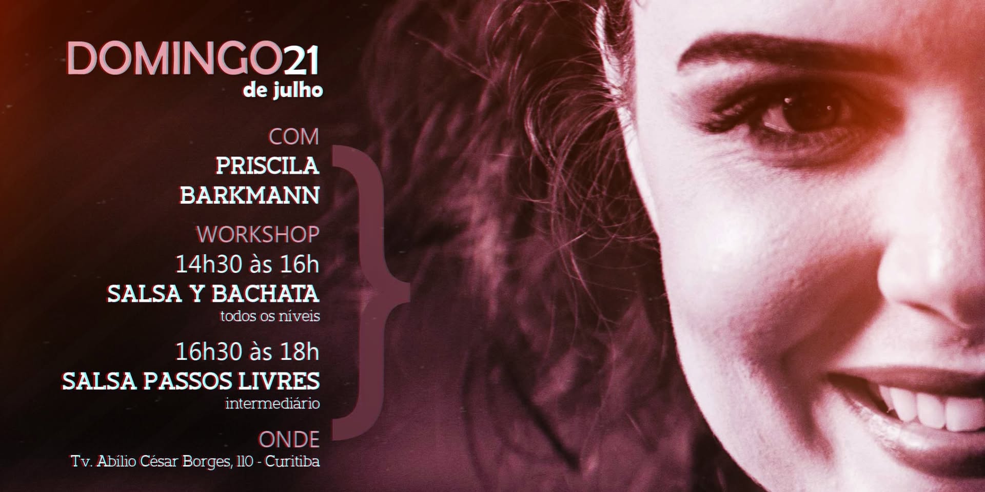 Workshop de salsa e bachata em Curitiba!