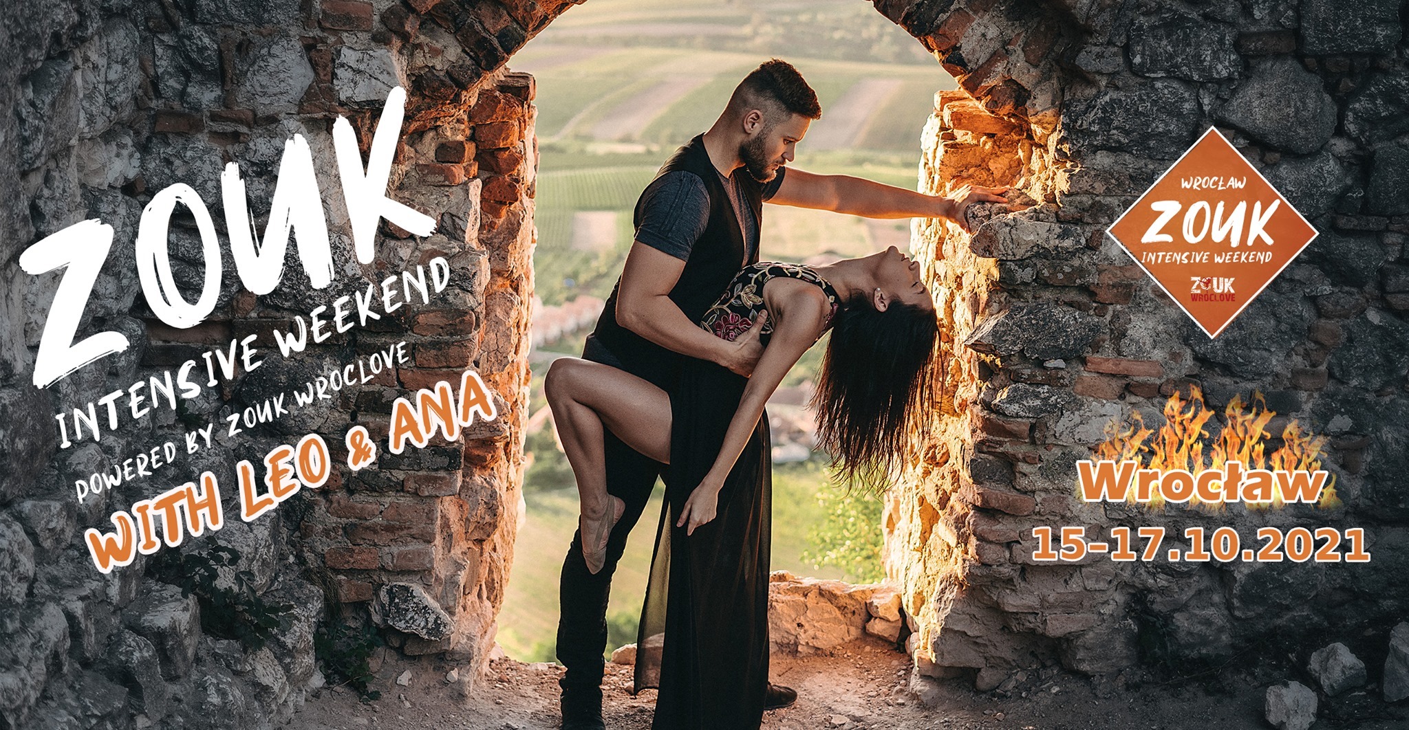 Leo & Ana - Zouk Intensive Weekend in Wroclaw, Poland!