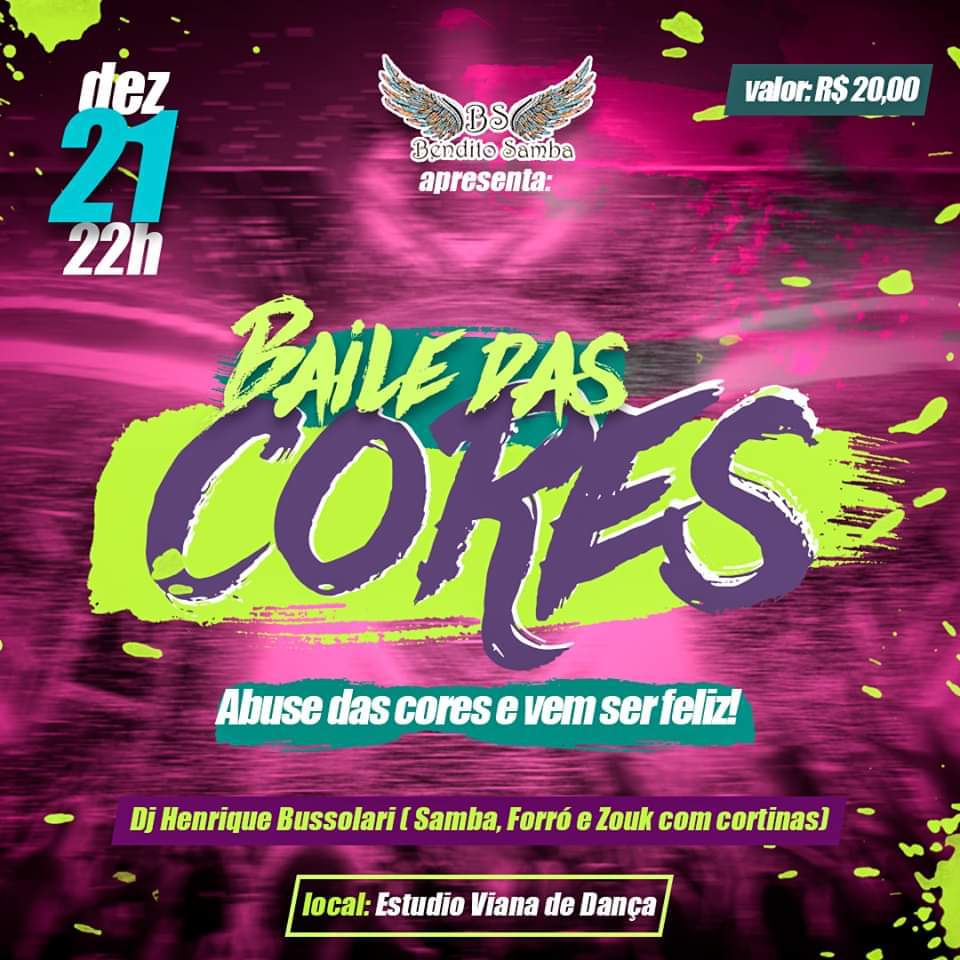 BAILE DAS CORES