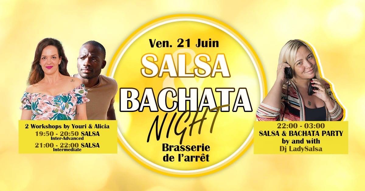 SB(K) Fête de la Musique Party by DJ Ladysalsa and 2h de cours de SALSA avec Yuri et Alicia