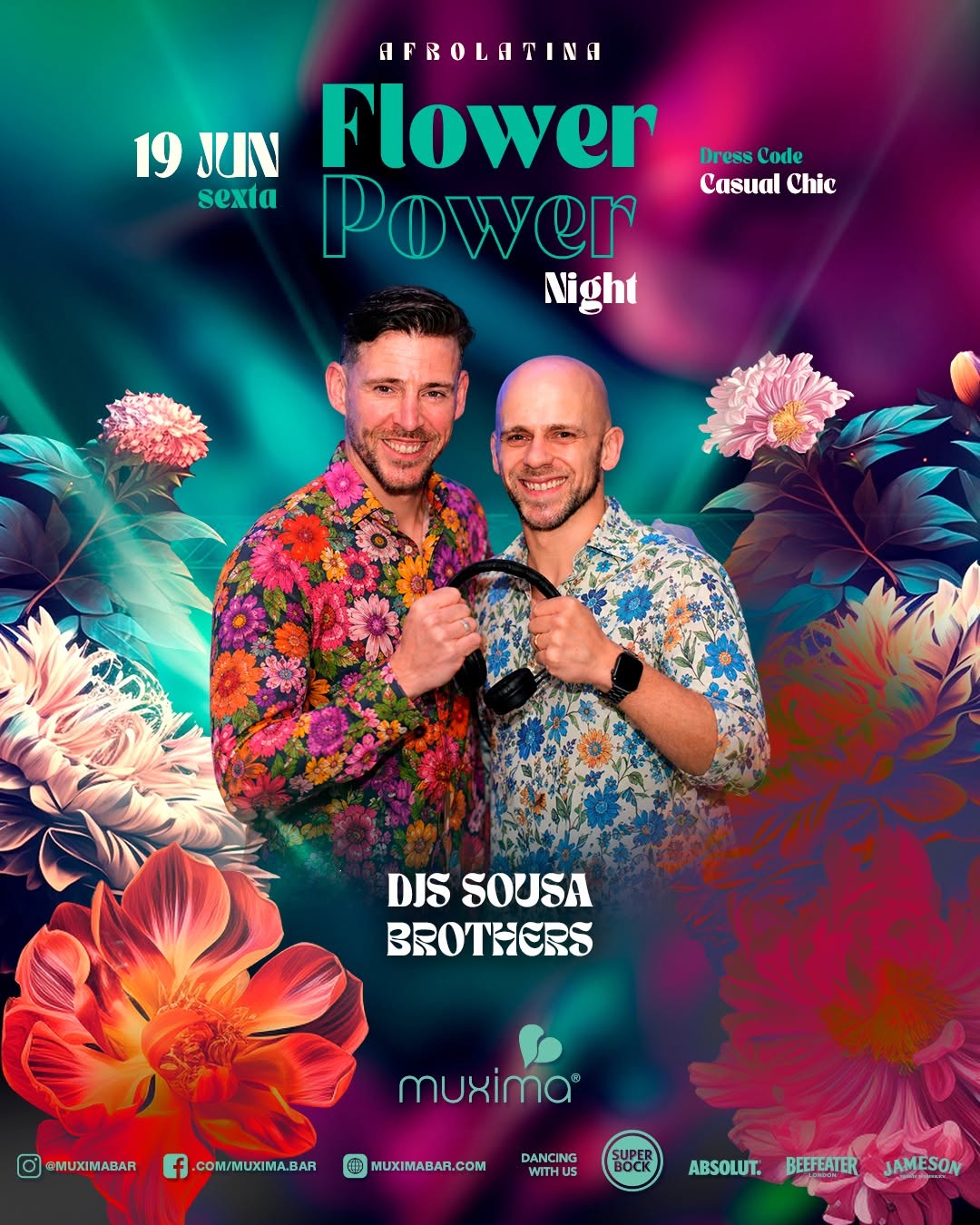 ✨ SEXTA · 19 JUNHO ✨ ► FLOWER POWER Night