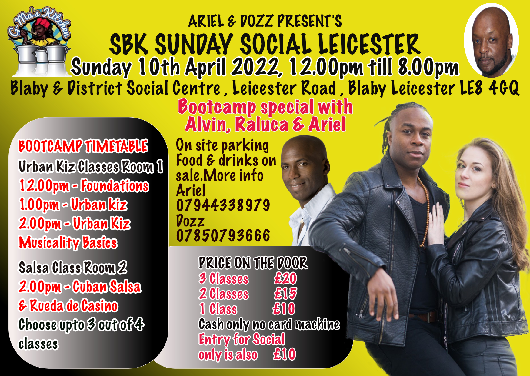 SBK SUNDAY SOCIAL LEICESTER