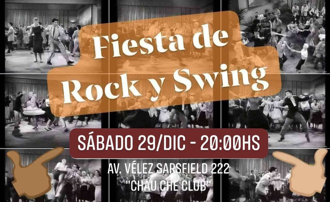 FIESTA DE ROCK Y SWING - Sab 29Dic