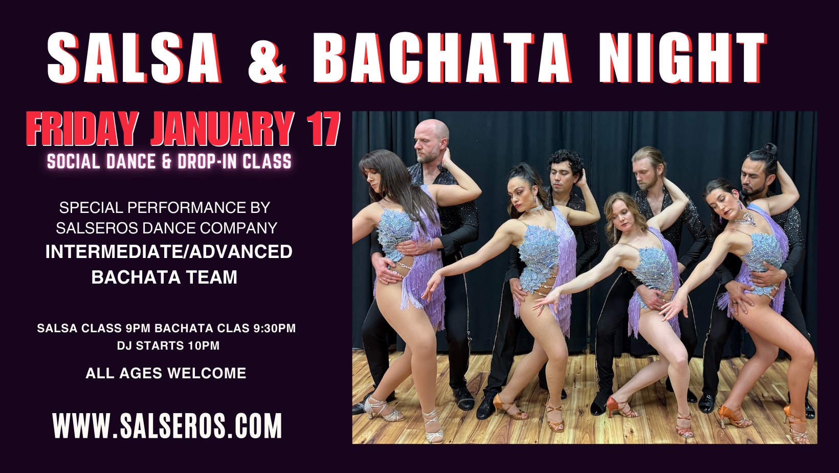 Salsa Night & Bachata Team Performance
